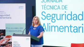 La vicealcaldesa y delegada de Seguridad y Emergencias interviene en las Jornadas Técnicas de Seguridad Alimentaria en Mercamadrid, organizadas por Madrid Salud
