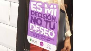 El objetivo principal es concienciar a la juventud sobre los abusos sexuales. Cerca de 200 establecimientos colaboran en la campaña.