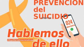 Con el lema "Leganés, por el equilibrio emocional" se prestará atención al cuidado de la salud mental de los vecinos del municipio