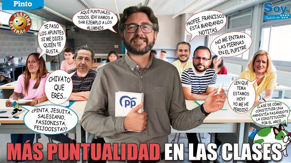 El consistorio pone en marcha una campaña municipal denominada "Eduquemos en el valor de la puntualidad" 