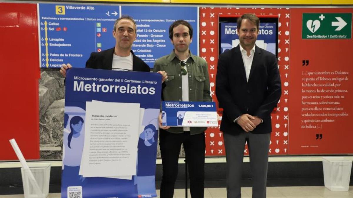 Se trata del segundo certamen literario que organiza Metro