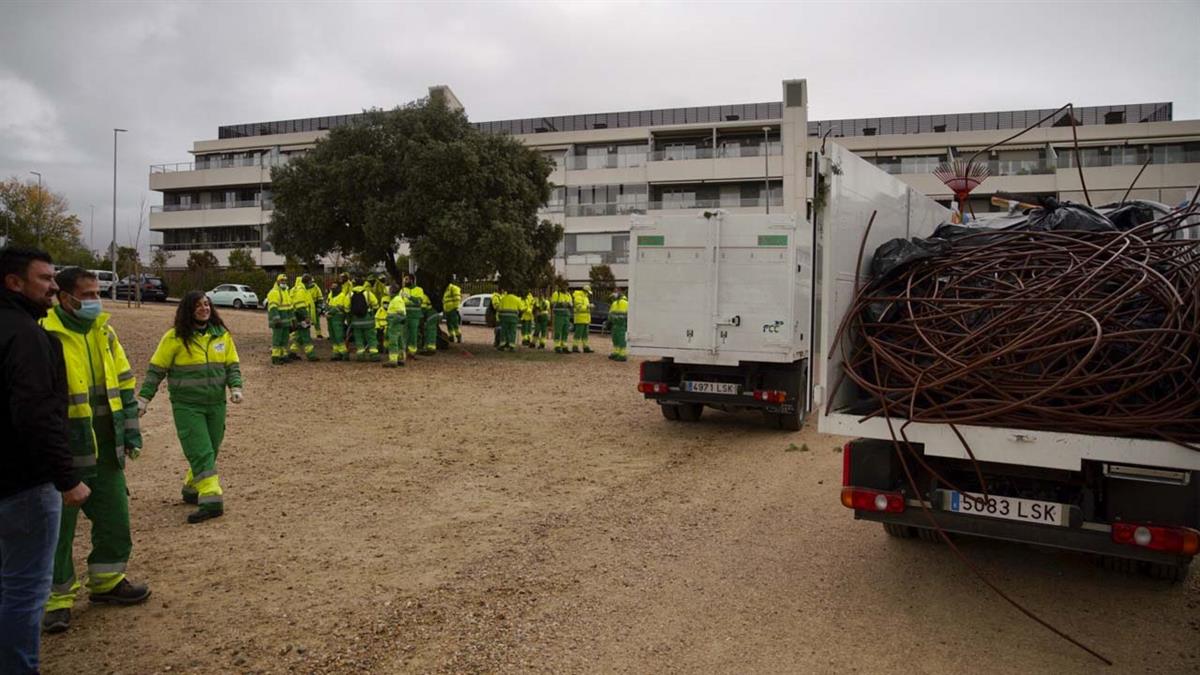 El dispositivo contó con la participación de 74 trabajadores municipales