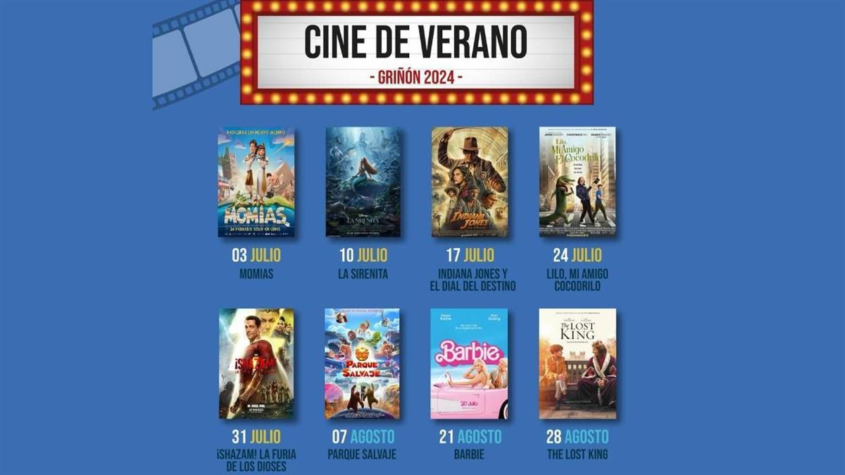 Todos los miércoles a las 22:00 horas se podrá disfrutar de una película en la Plaza Mayor