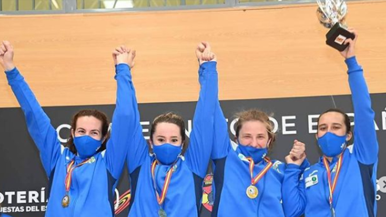 Inés García, Claudia Arribas, Naiara Aldana y Sara Fernández Calleja se han llevado el oro por cuarta vez