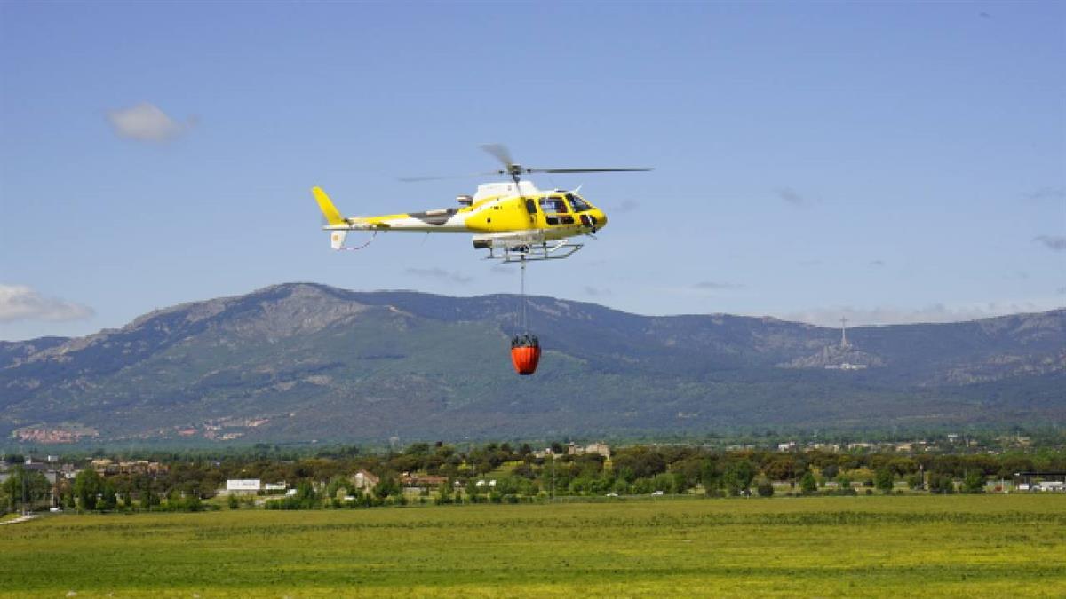 La dehesa de Collado Villalba acogerá de nuevo la jornada de incendios forestales y medios aéreos de ATAIRE