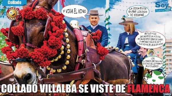 ¡Collado Villalba se viste de flamenca!