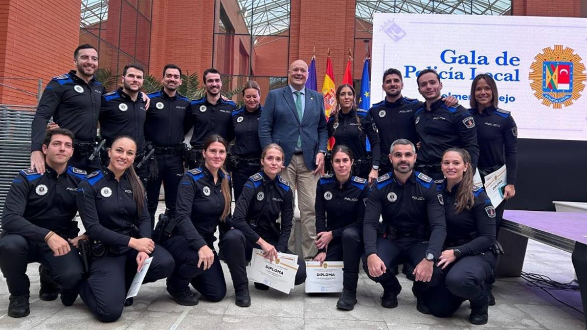 La ciudad ha acogido la  Gala de Homenaje a la Policía Local de Colmenar Viejo