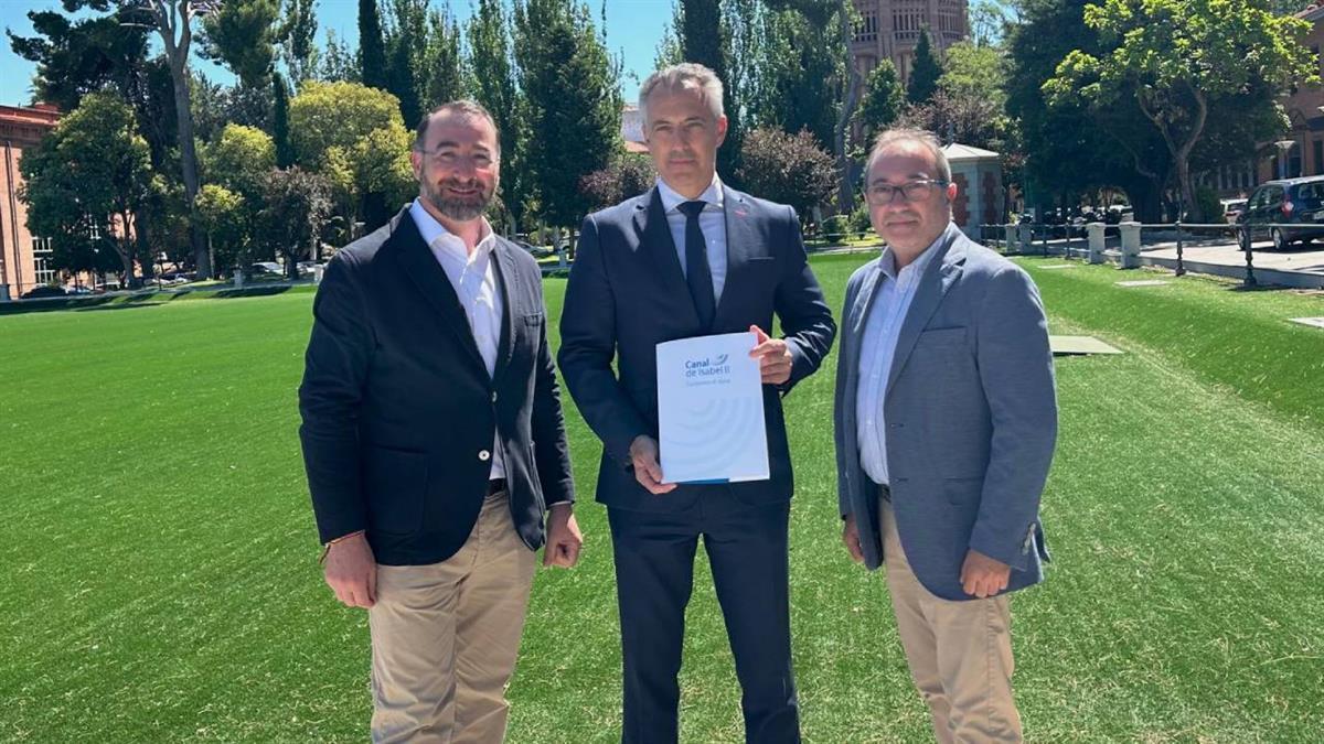 El Consistorio ha firmado un nuevo acuerdo con el Canal de Isabell II 