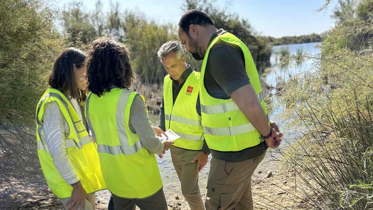 El consejero de Medio Ambiente, Carlos Novillo,ha sido el encargado de trasmitir la noticia