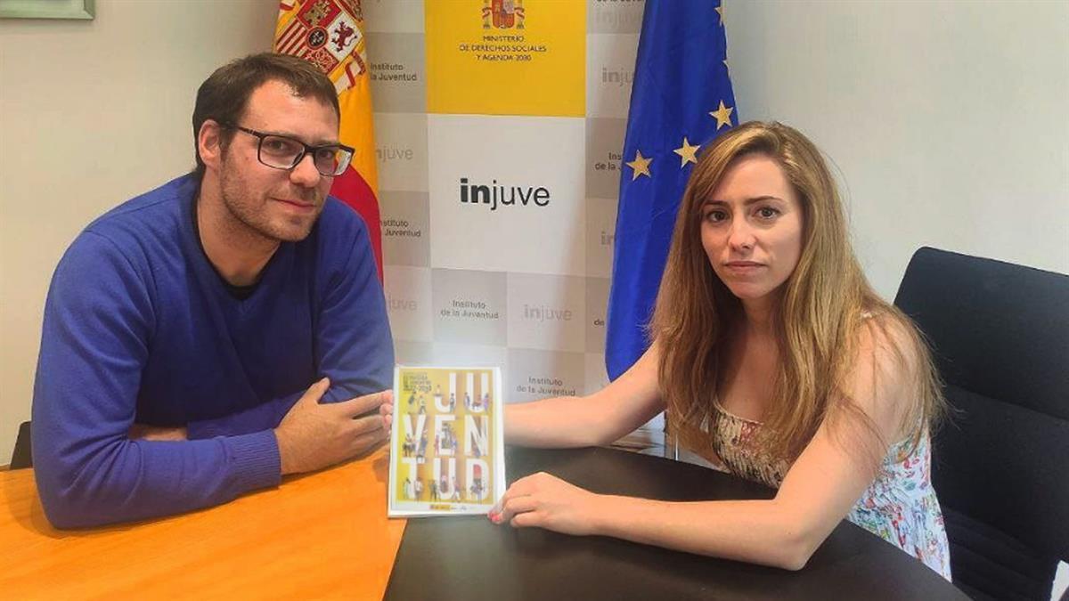 Javier Rodríguez ha sido recibido por la Directora General del Instituto de Juventud