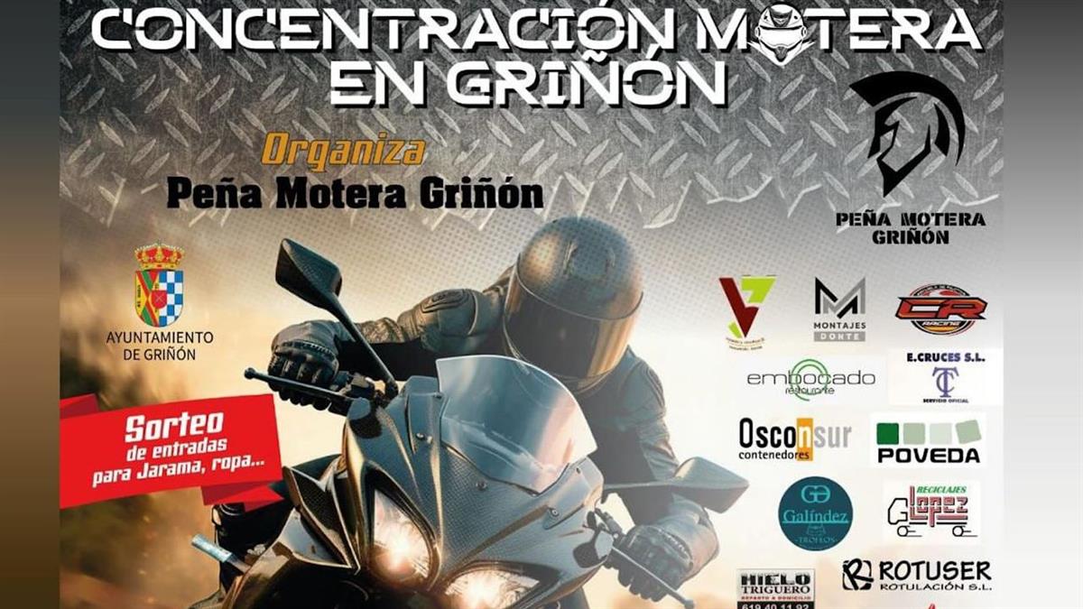 La Peña motera Griñón organiza su concentración anual con música, rutas con tapa y espectáculos diversos