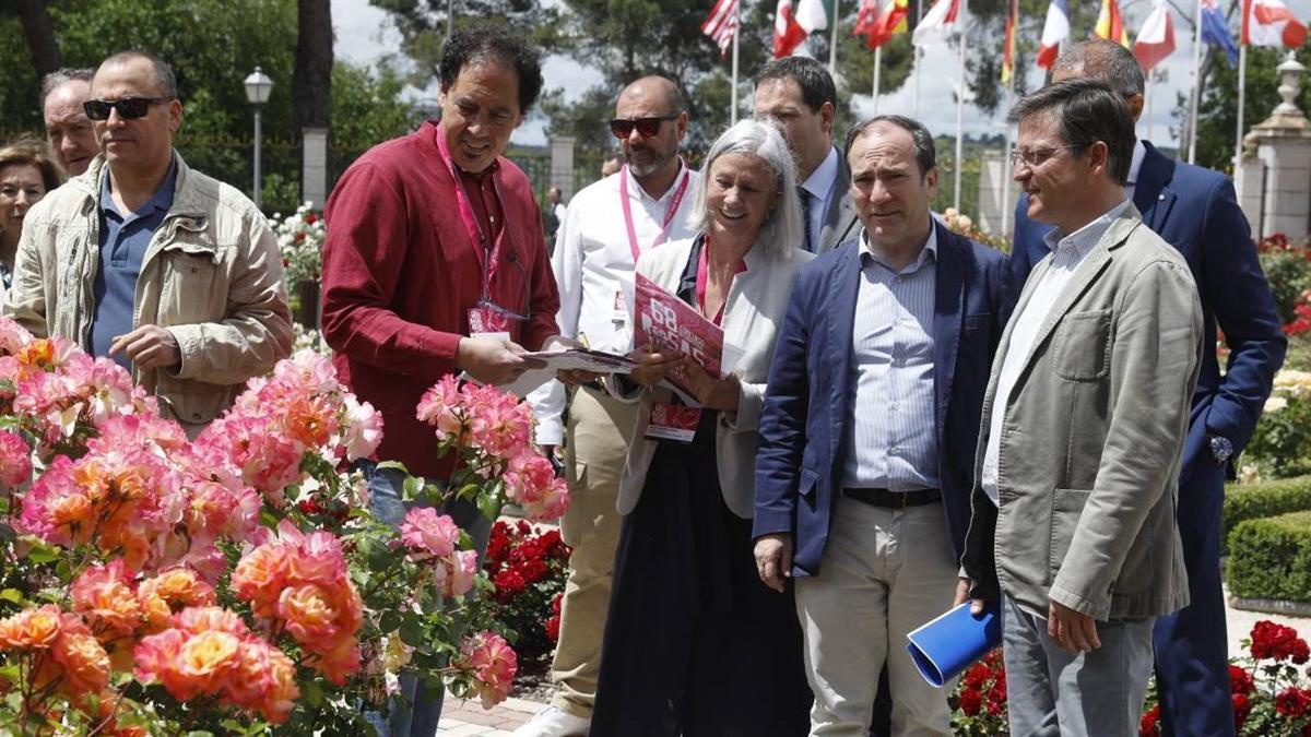 Hoy se ha conocido el fallo de este certamen celebrado en la rosaleda del parque del Oeste
