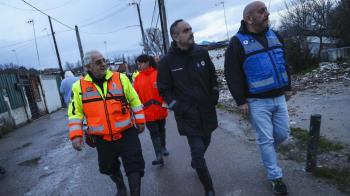 Las intensas precipitaciones han provocado una crecida del Río Guadarrama