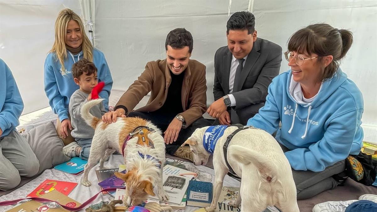 Se preparó un Homenaje Musical y se realizó un taller con la presencia de perros de asistencia terapéutica