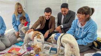 Se preparó un Homenaje Musical y se realizó un taller con la presencia de perros de asistencia terapéutica