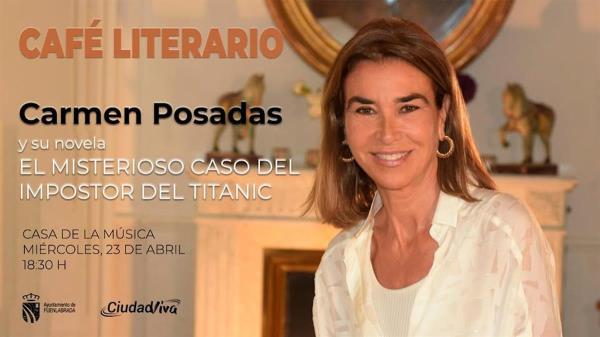 Carmen Posadas visita Fuenlabrada en el Día del Libro