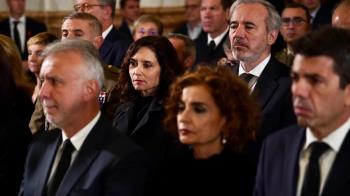 La presidenta acude a la misa por las víctimas de la DANA en compañía de Sus Majestades los Reyes