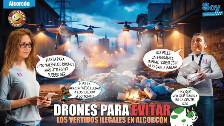 Drones para evitar los vertidos ilegales