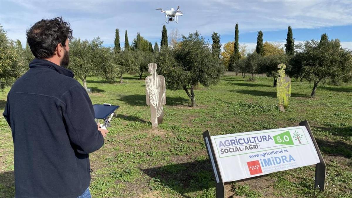 El Instituto de Investigación y Desarrollo Rural, Agrario y Alimentario desarrolla el proyecto Agricultura 6.0.