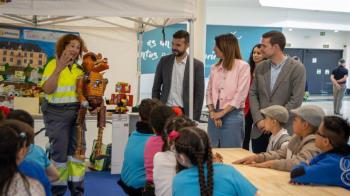 El alumnado de la ciudad disfruta del programa ‘Educa y Recicla’