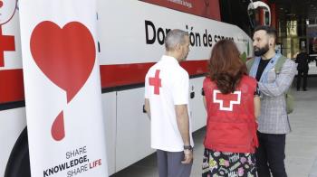 El Ayuntamiento, a través de Madrid Convention Bureau, y Cruz Roja organizan esta iniciativa que se activará en próximos eventos con sede en la capital
