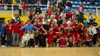 Ajustada victoria del Club Balonmano Alcobendas ante el Helvetia Anaitasuna