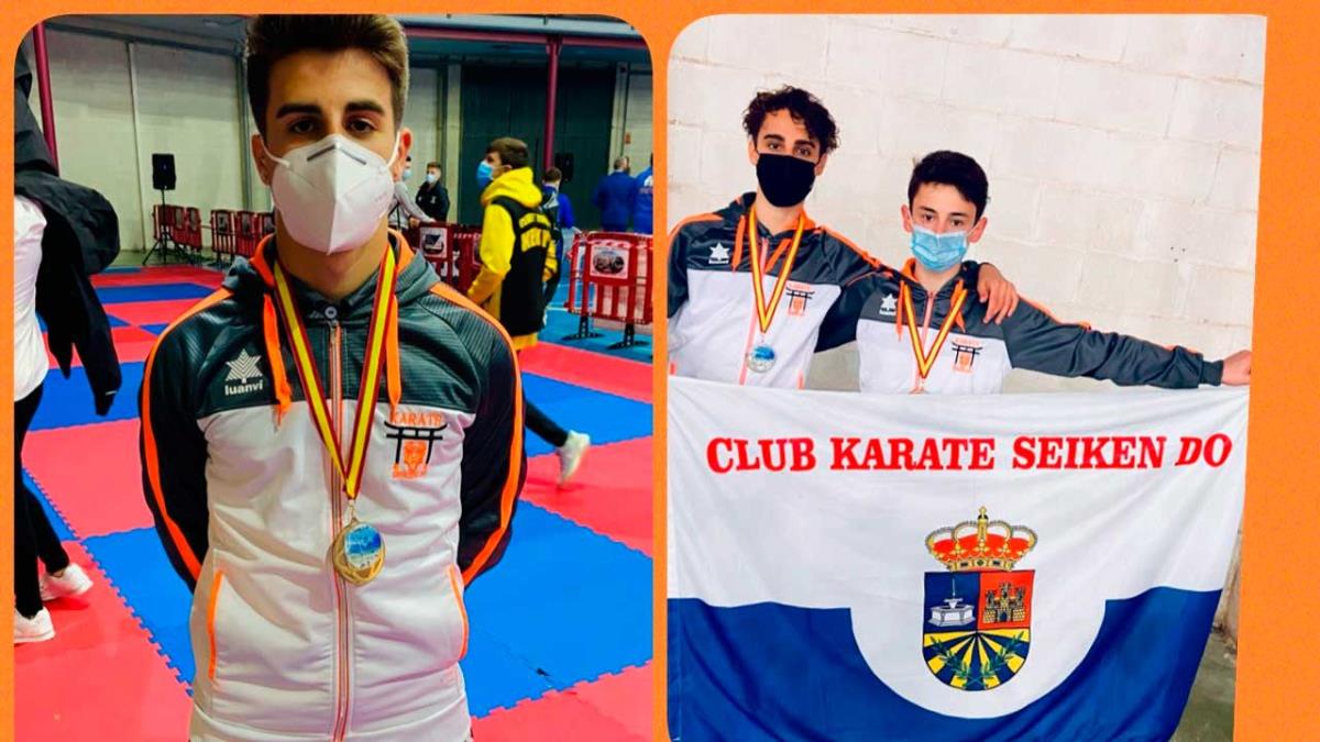 El club fuenlabreño cosechó tres nuevas medallas en la competición nacional 