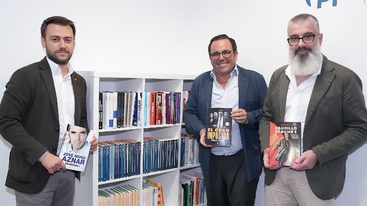 El Partido Popular ha inaugurado en su sede una biblioteca con autores liberales, conservadores y clásicos 