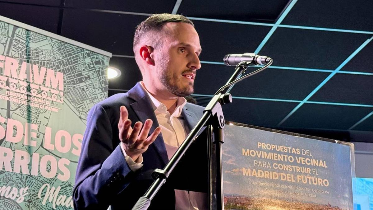 Las asociaciones vecinales de Madrid se han reunido para presentar sus propuestas a este Plan