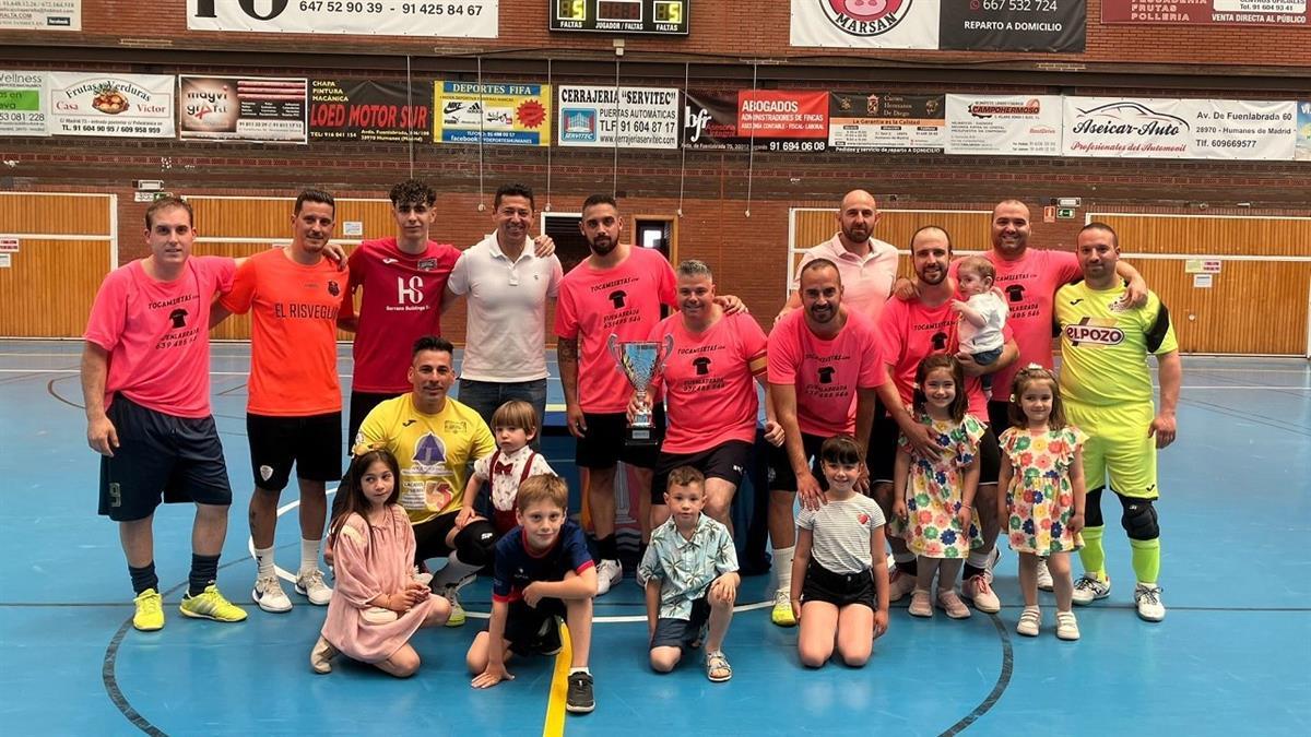 Se entregaron los trofeos referentes a los campeonatos locales de Fútbol Sala en la localidad humanense