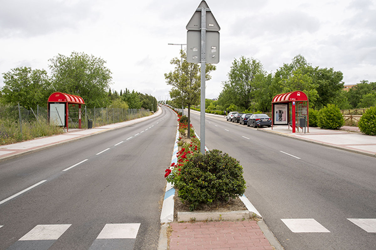 Desde el 15 de mayo serán 4 km: las avenidas Retamar y Navalcarbón, en sentido ascendente y la av. de España en sentido descendente