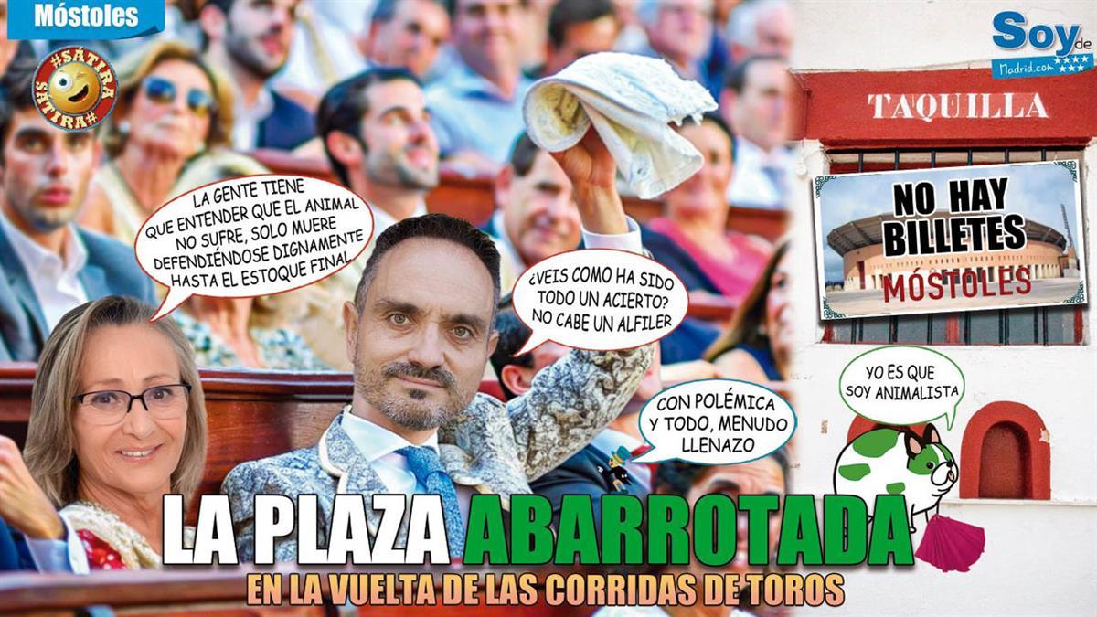 Móstoles colgó el cartel de "No hay billetes" en la vuelta de las corridas de toros a la ciudad