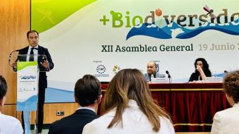 Borja Carabante recoge este galardón que otorga la Federación Española de Municipios y Provincias en la XII Asamblea de la Red +Biodiversidad
