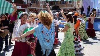 Los días 25, 26 y 27 de abril en la plaza de España    