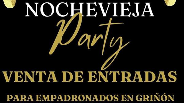 Comienza la venta de las entradas para la fiesta de nochevieja de Griñón