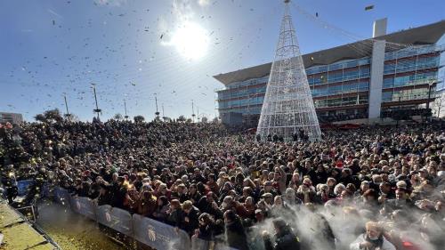 Ramoncín protagoniza junto al alcalde la gran fiesta de preúvas en Fuenlabrada