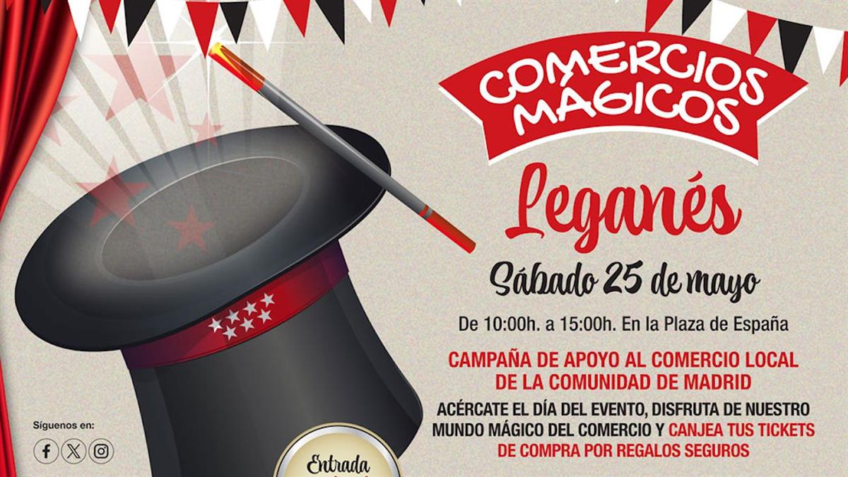 El 25 de mayo la Plaza de España acoge talleres, juegos, espectáculos y tickets regalo para canjear en los comercios adheridos