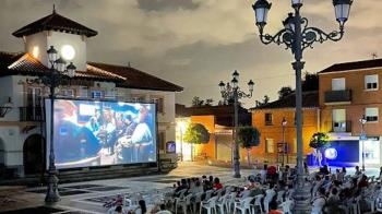 En los meses de julio y agosto de proyectaron ocho películas en la Plaza Mayor