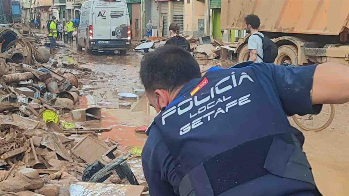 Se han sumado también efectivos de Alcorcón, Aranjuez, Ciempozuelos, Parla y Pinto