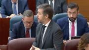 Miguel Ángel García recuerda el silencio que guardó Begoña Gómez en la primera sesión de la comisión de investigación de la Asamblea de Madrid