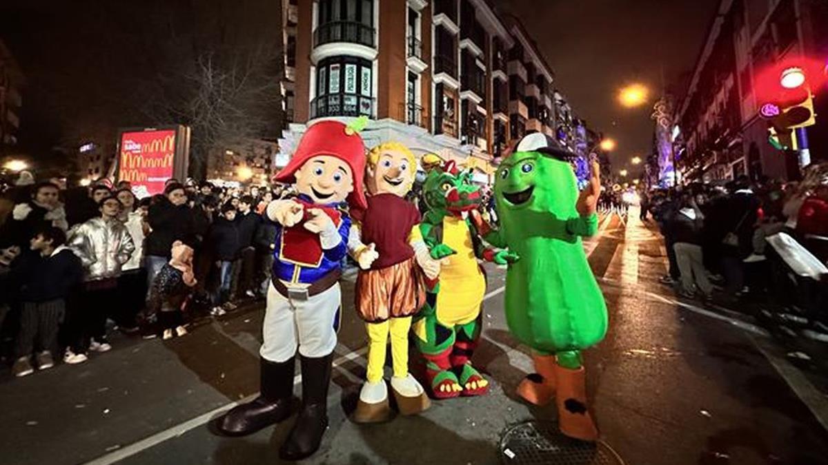 Está previsto que se repartan más de diez toneladas de caramelos para todos los niños de la ciudad