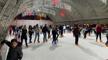 La gran pista de hielo cubierta ha recibido la visita de 2.000 escolares