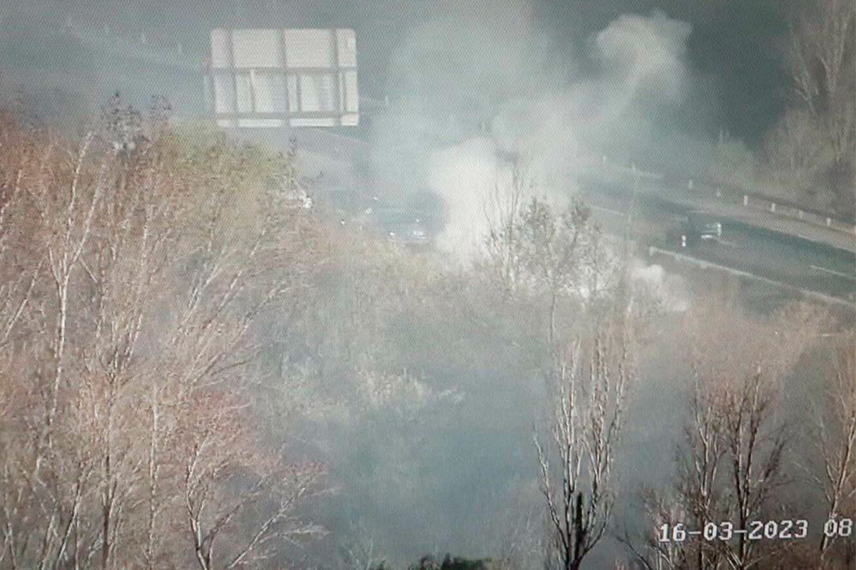 El incidente se ha producido a la altura de La Cabrera