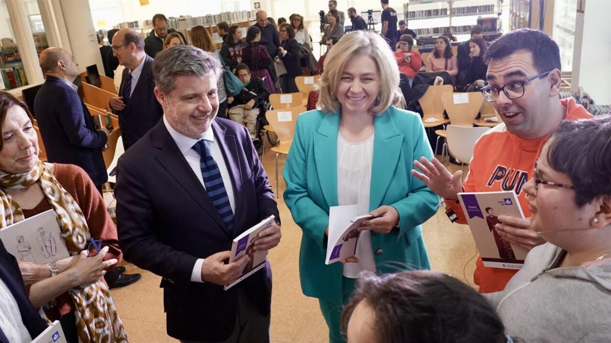 La novela se ha presentado en la Biblioteca Municipal Gloria Fuertes