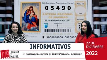 El Sorteo de la Lotería de Navidad también se vive en Televisión Digital de Madrid 