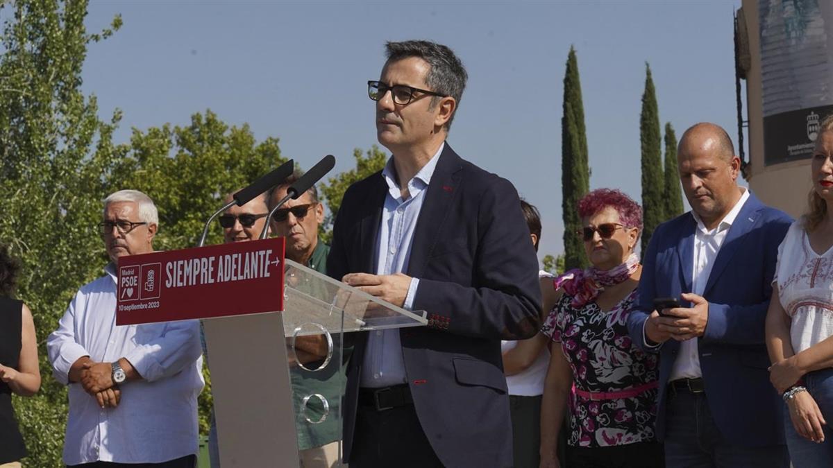 El acto contó con la presencia de Félix Bolaños, ministro de la Presidencia en funciones 