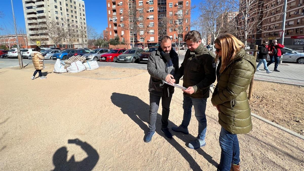 Durante la legislatura se han realizado trabajos en zonas verdes, mobiliario urbano, parques y jardines