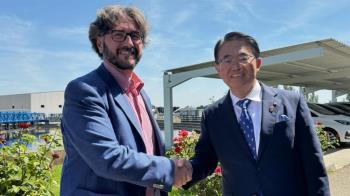 La delegación japonesa se interesa por la Estación Depuradora de Aguas Residuales de Pinto 