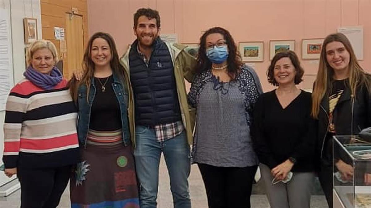 Los alumnos de el CEIP Santa Teresa recibieron la charla del triatleta invidente Jota G. Serrano el pasado 25 de marzo