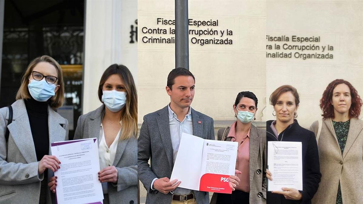 Más Madrid presenta unos mensajes que recibió Mónica Garcia alertándole del pago al hermano por el contrato